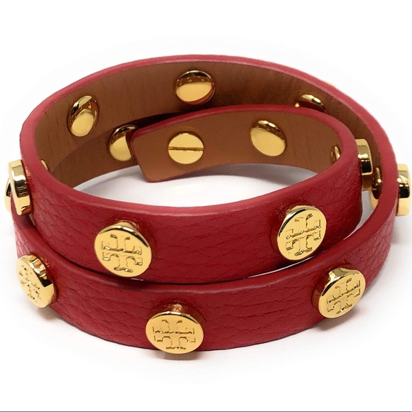 Tory Burch Jewelry - Tory Burch Red Wrap Bracelet